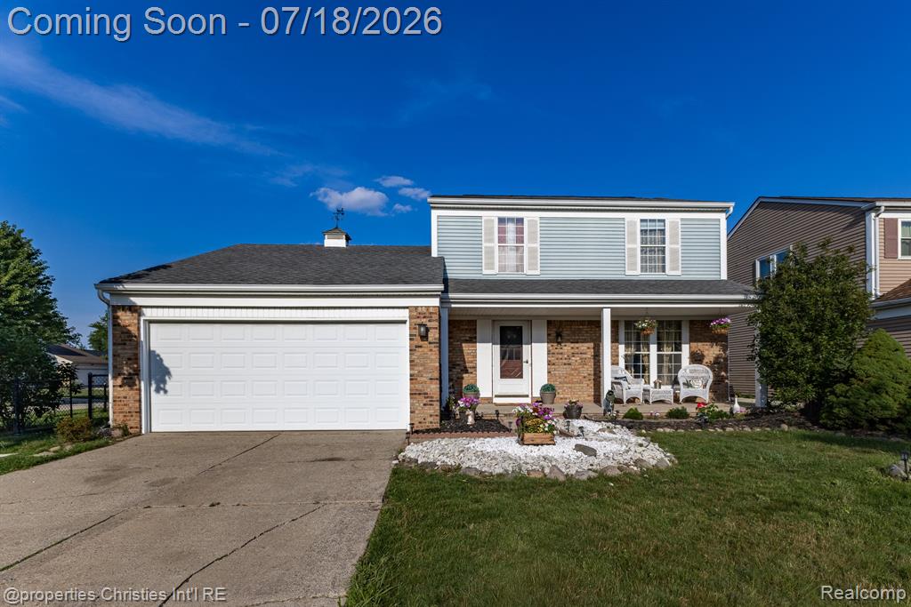 45568 Margate Drive, Macomb, MI 48044 — front exterior