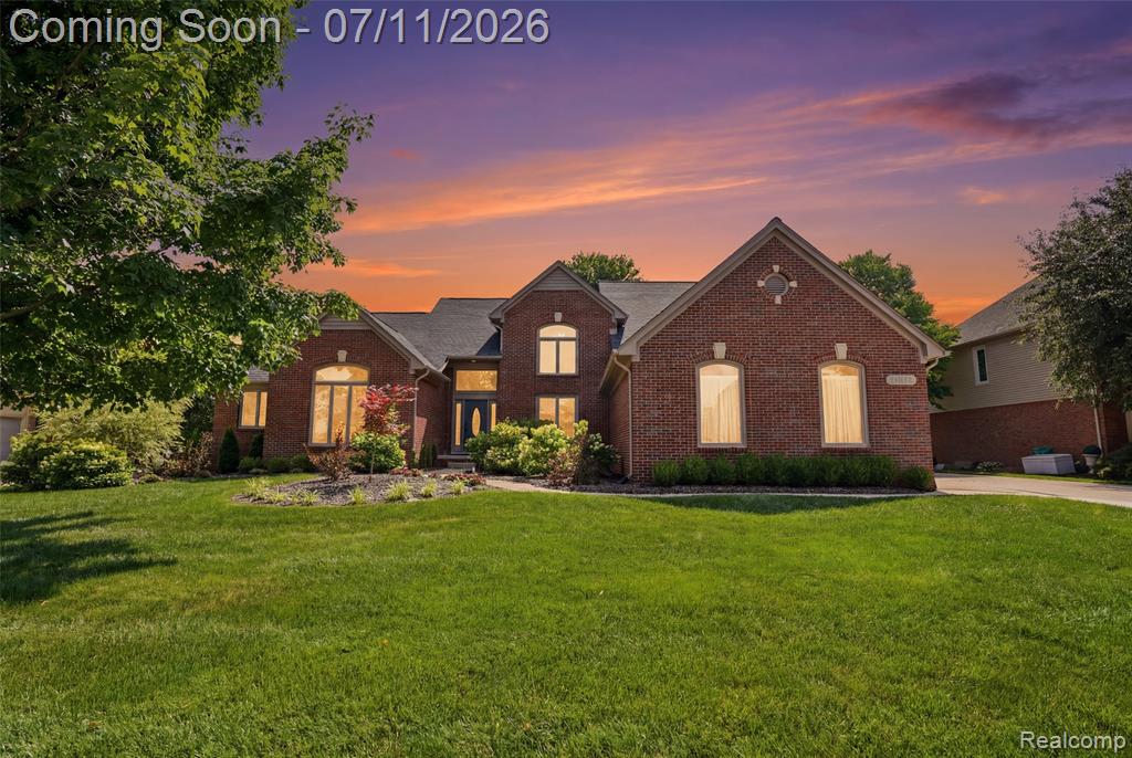 54856 Whitby Way, Shelby Twp, MI 48316 — front exterior
