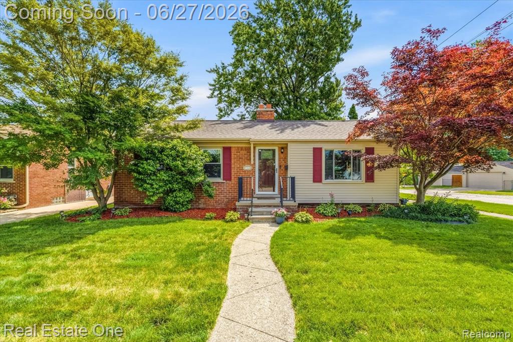 9900 Brookfield Street, Livonia, MI 48150 — front exterior