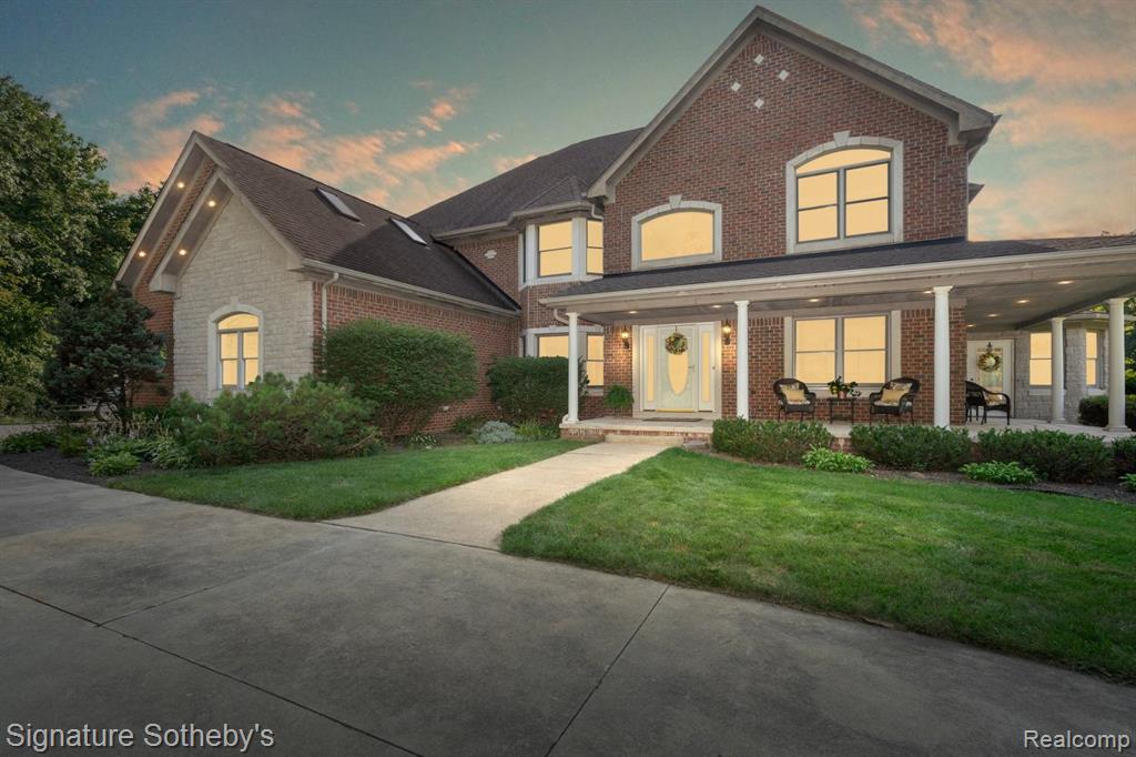 5557 Cobble Lane, Dexter, MI 48130 — front exterior