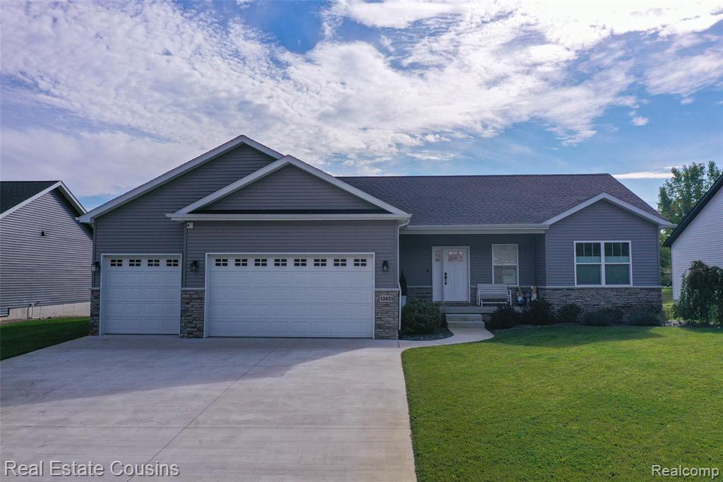 13431 Patrick Drive, Linden, MI 48451 — front exterior