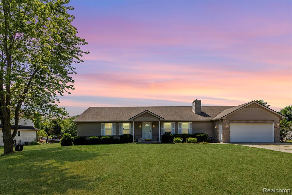 27750 Bell Road, New Boston, MI 48164 — front exterior