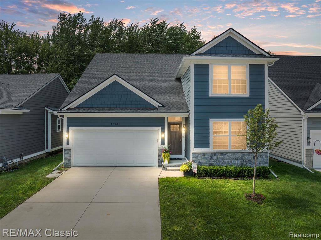 47031 Brookview Drive, Chesterfield, MI 48047 — front exterior