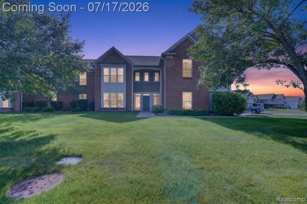 51844 Adler Park Drive E, New Baltimore, MI — front exterior