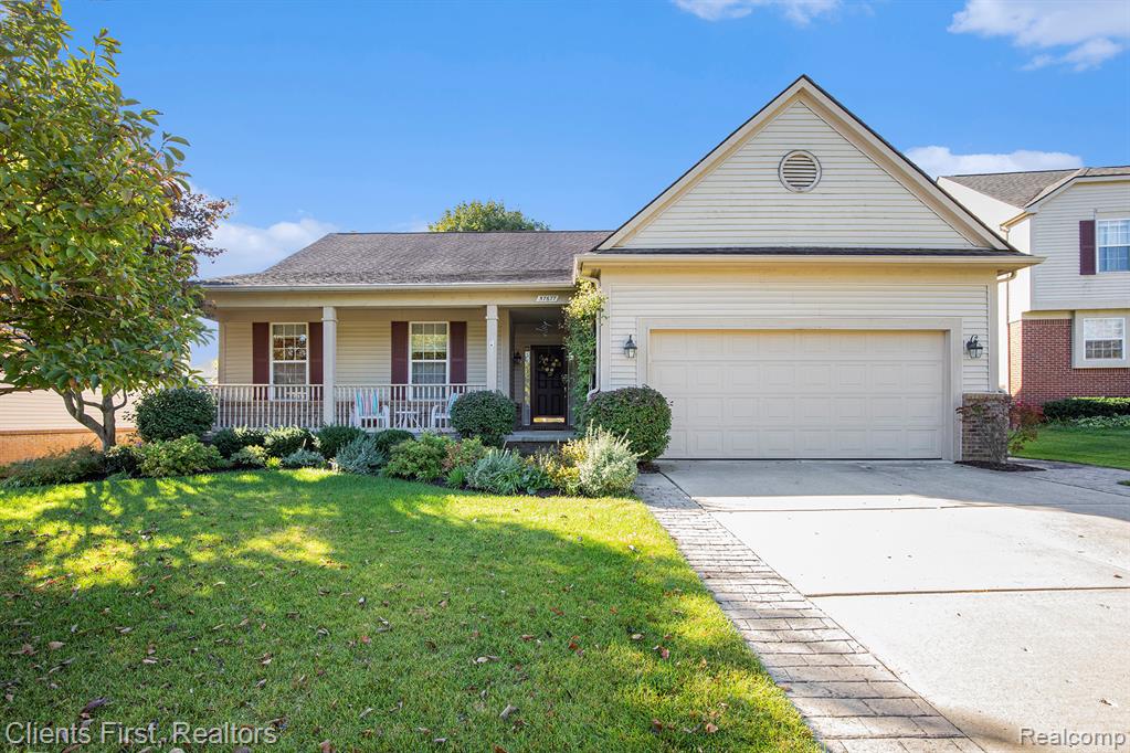 57677 Dakota Drive, New Hudson, MI 48165 — front exterior