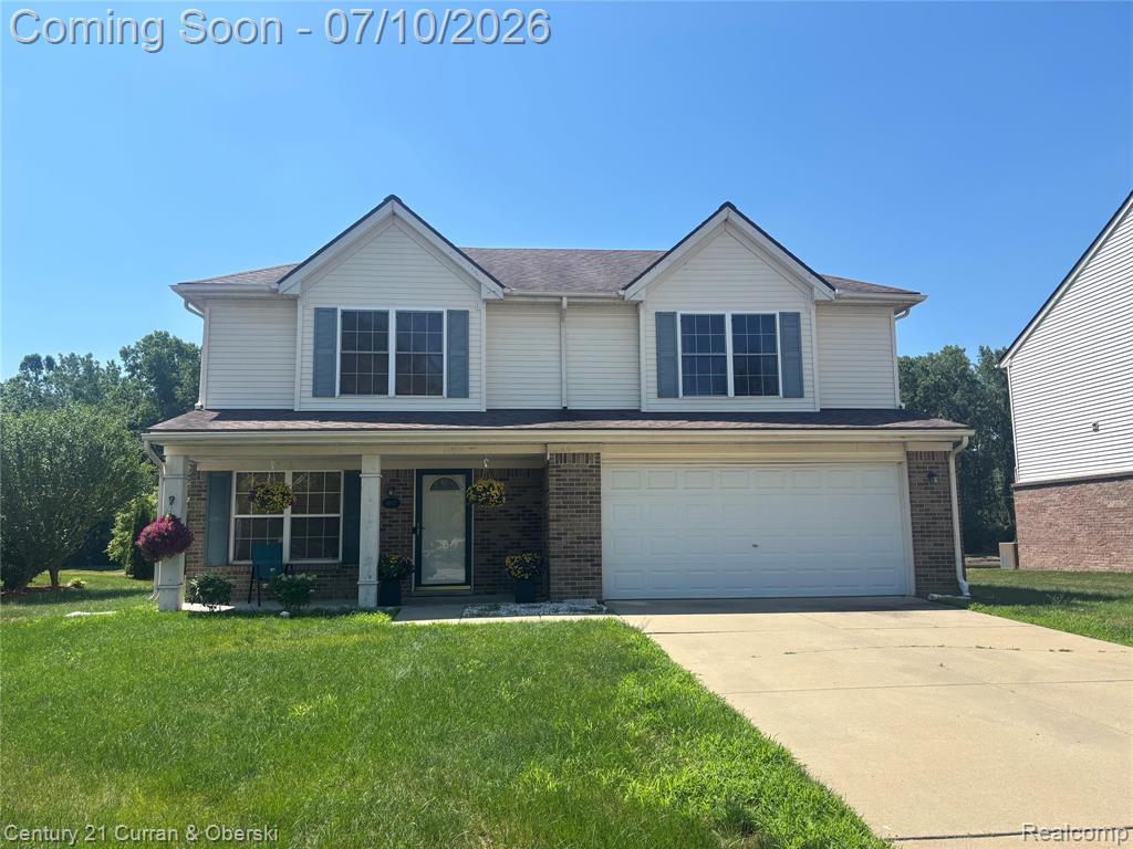 41973 Milton Drive, Belleville, MI 48111 — front exterior