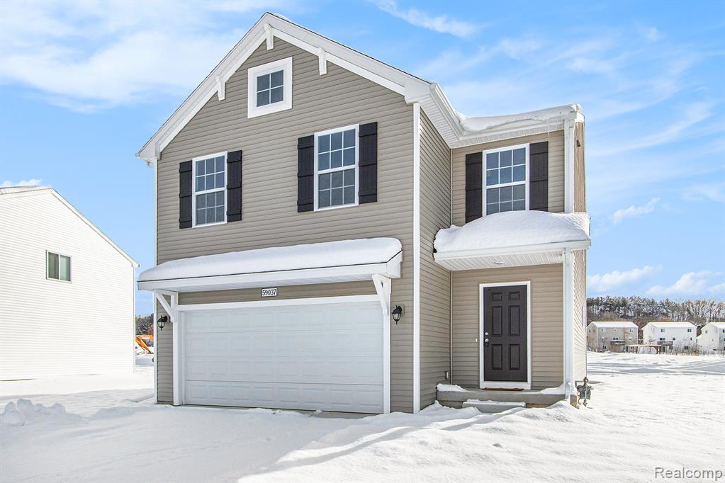 8157 Moonlight Creek Lane, Fowlerville, MI 48836 — front exterior