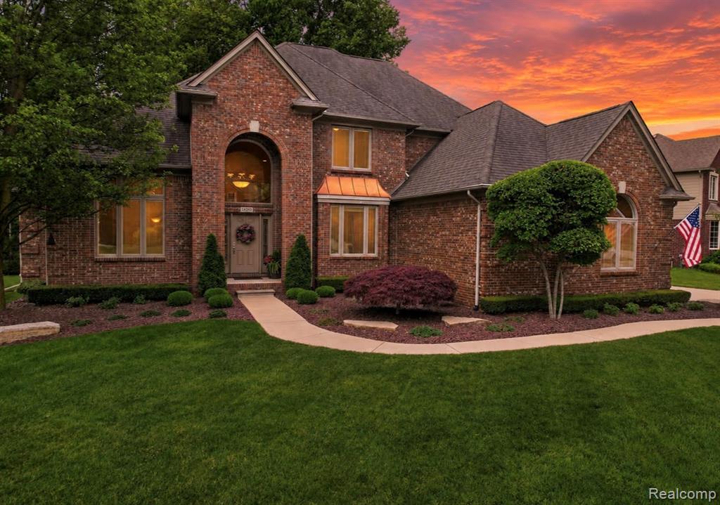 34380 Dante Drive, Chesterfield, MI 48047 — front exterior