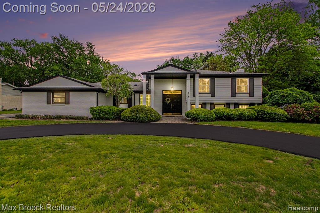 3781 Quarton Road, Bloomfield Hills, MI 48302 — front exterior