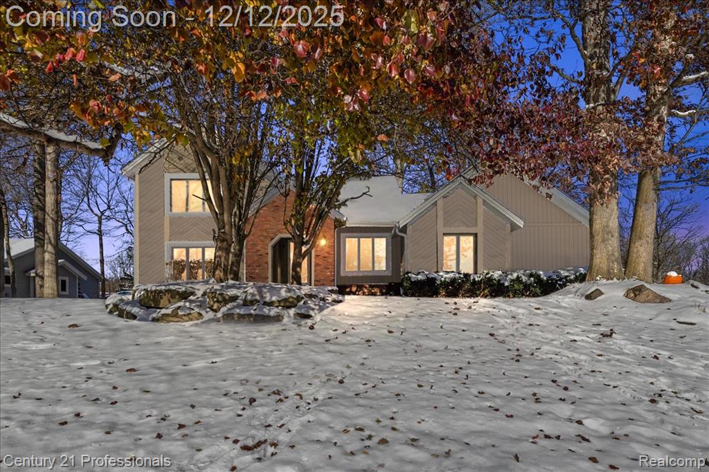 5945 Snow Apple Drive, Clarkston, MI — front exterior