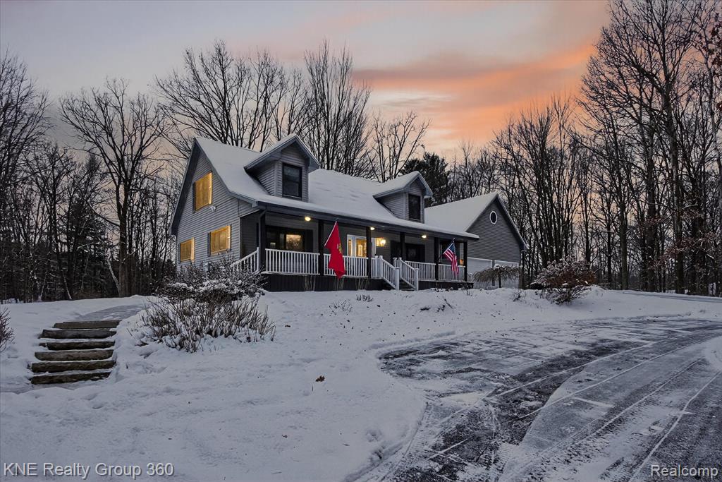 13165 Ithaca Road, St. Charles, MI 48655 — front exterior