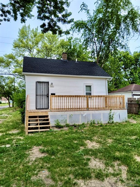 8601 Vaughan Street, Detroit, MI 48228 — front exterior