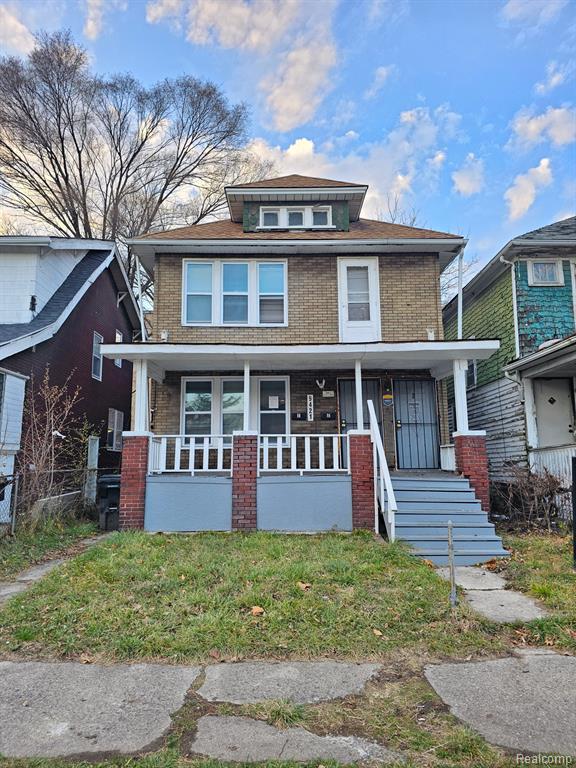 9421 RAVENSWOOD Street, Detroit, MI 48204 — front exterior