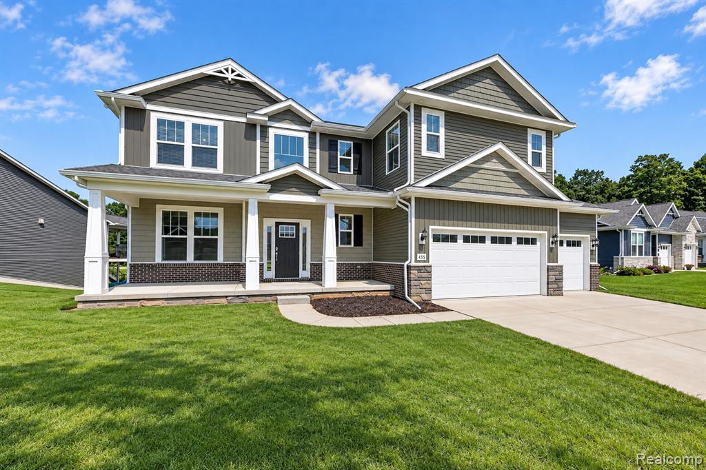 MOH 124 GAMBREL LANE Drive, Howell, MI 48843