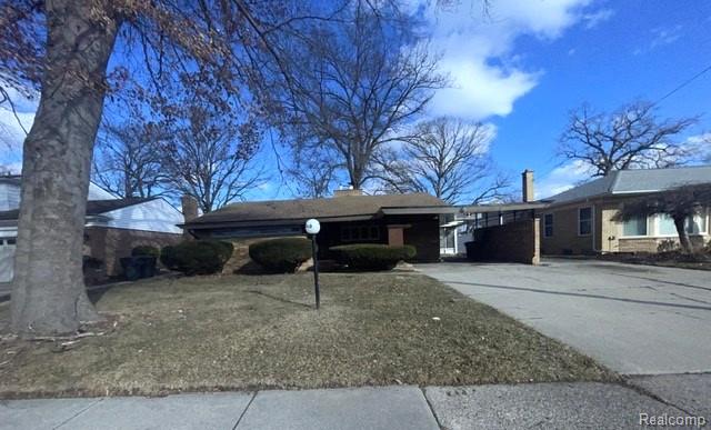 20140 Marlowe Street, Detroit, MI 48235 — front exterior
