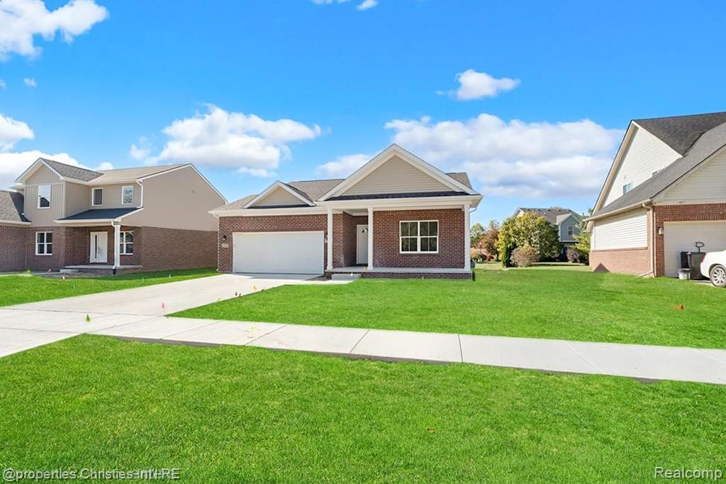 23150 Waterview Drive, New Boston, MI 48164 — front exterior