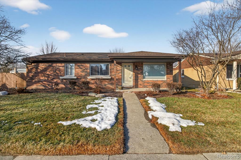 15715 Exeter Court, Fraser, MI 48026 — front exterior