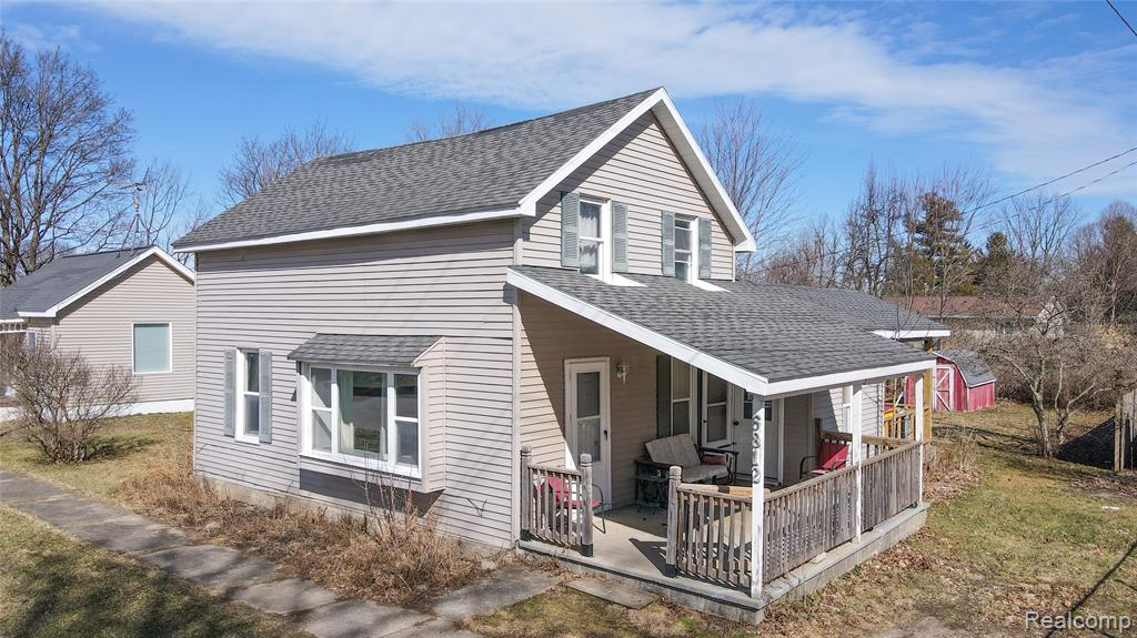 6812 Sherman Street, North Branch, MI 48461 — front exterior