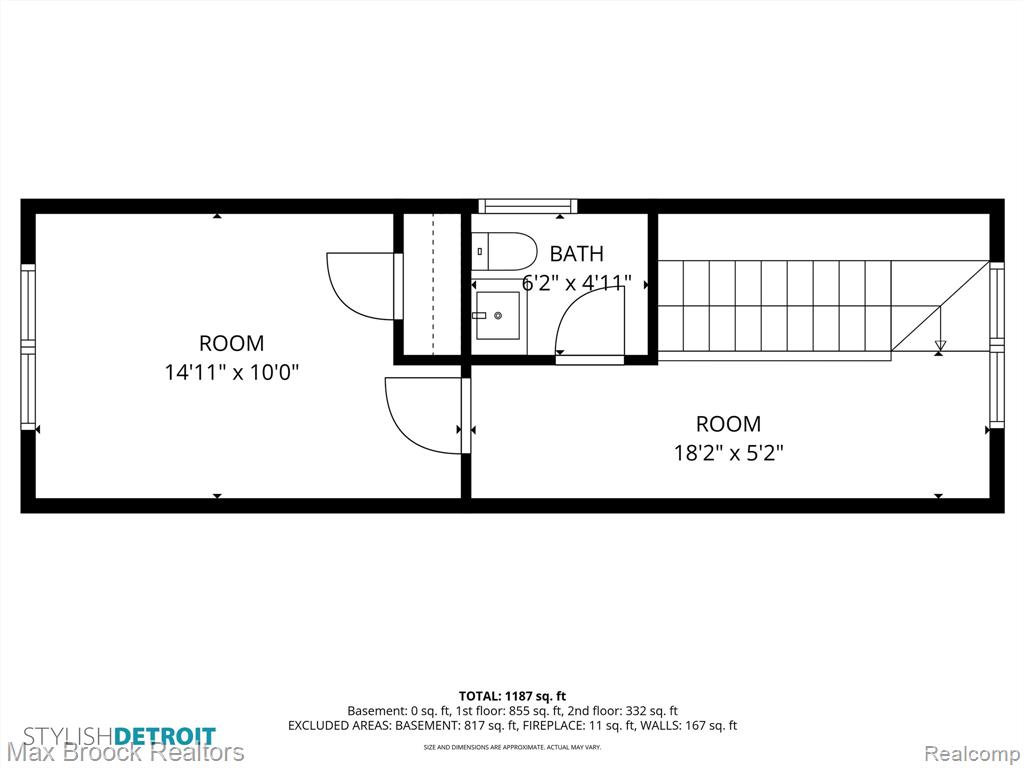 View of room layout