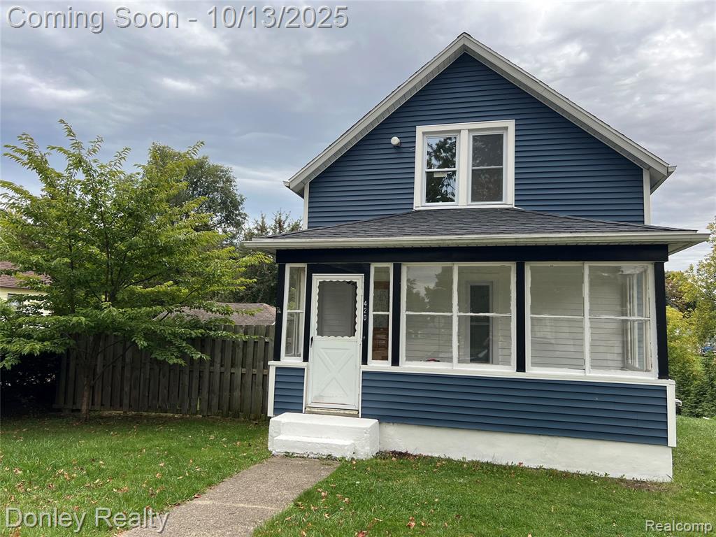 420 Lytle Avenue, Harbor Beach, MI 48441 — front exterior