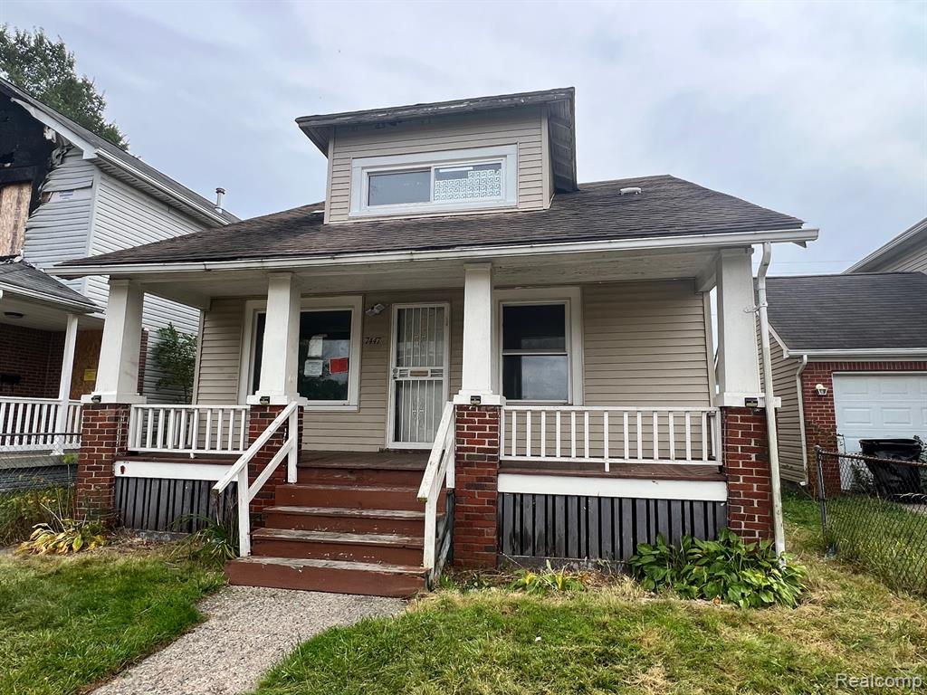 7447 Ellsworth Street, Detroit, MI 48238 — front exterior