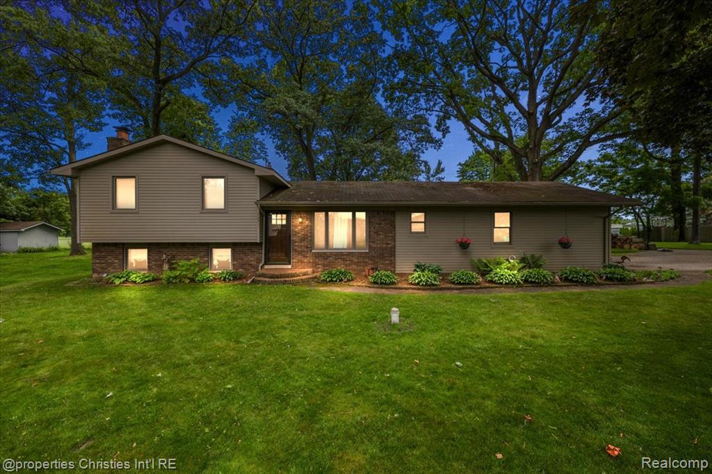7871 Sunset Street, West Bloomfield, MI 48323 — front exterior