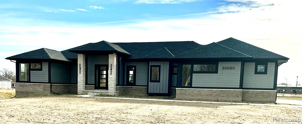 30060 Hickey Road, Chesterfield, MI — front exterior