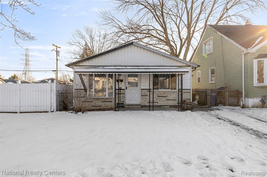 457 Stewart Avenue, Lincoln Park, MI 48146 — front exterior