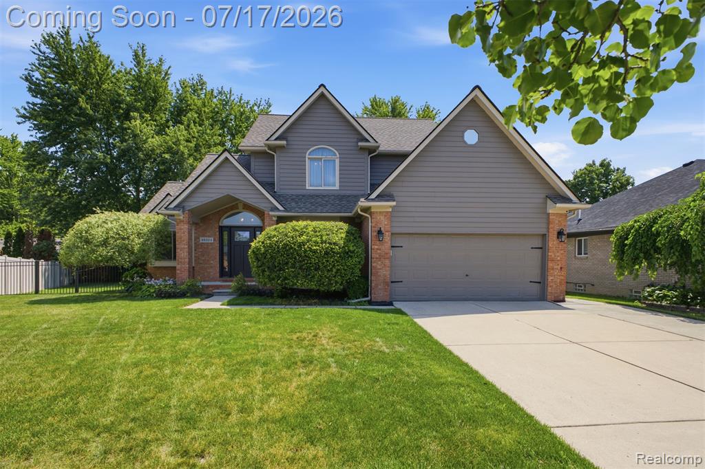 49324 Stratford Drive, New Baltimore, MI 48047 — front exterior