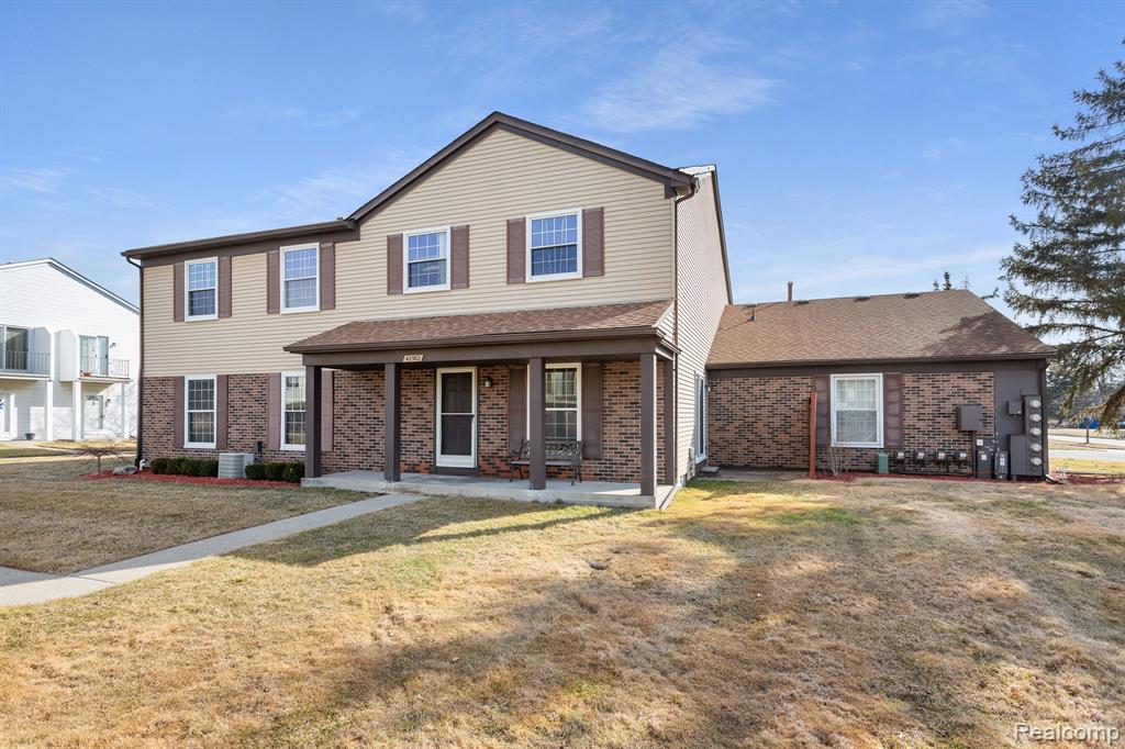 42562 SARATOGA Road, Canton, MI 48187 — front exterior