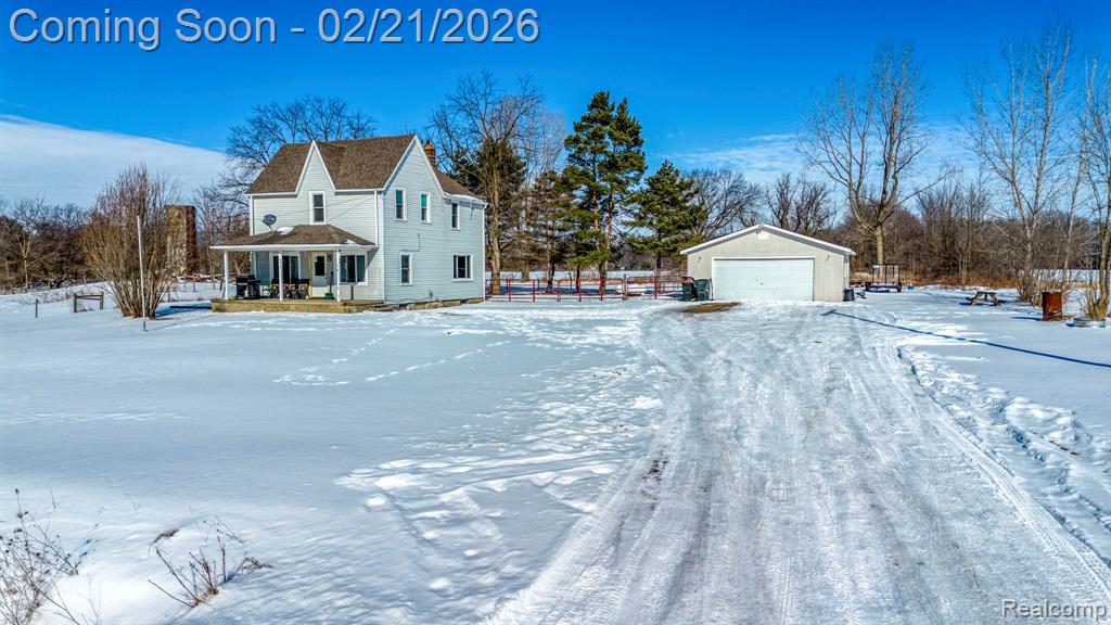 9414 Imlay City Road, Kenockee, MI 48006 — front exterior