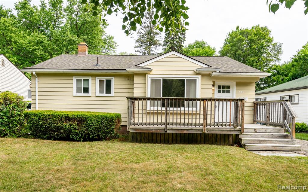 581 2nd Avenue, Pontiac, MI 48340 — front exterior
