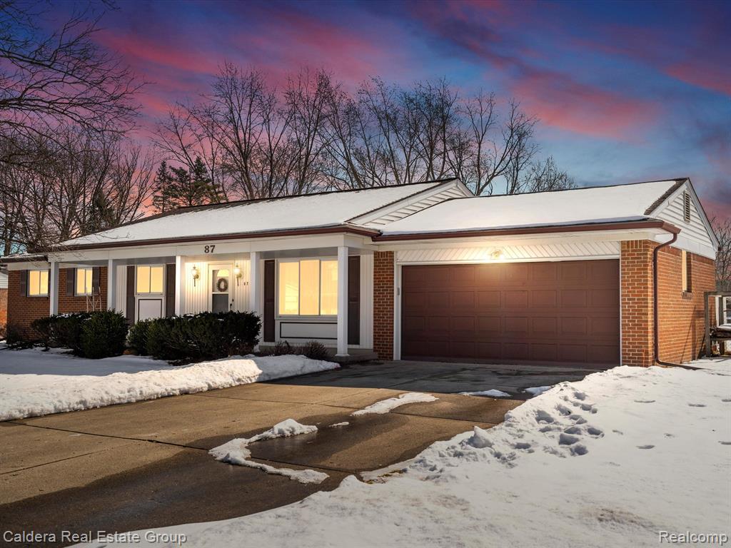 87 CARTER Drive, Troy, MI 48098 — front exterior
