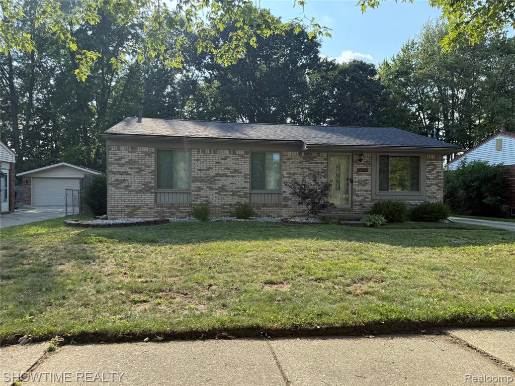 41617 Clayton Street, Clinton Twp, MI 48038 — front exterior