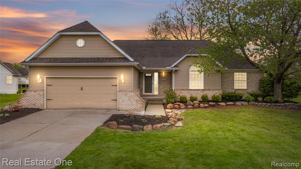 16222 Pine Lake Forest Court, Linden, MI 48451 — front exterior