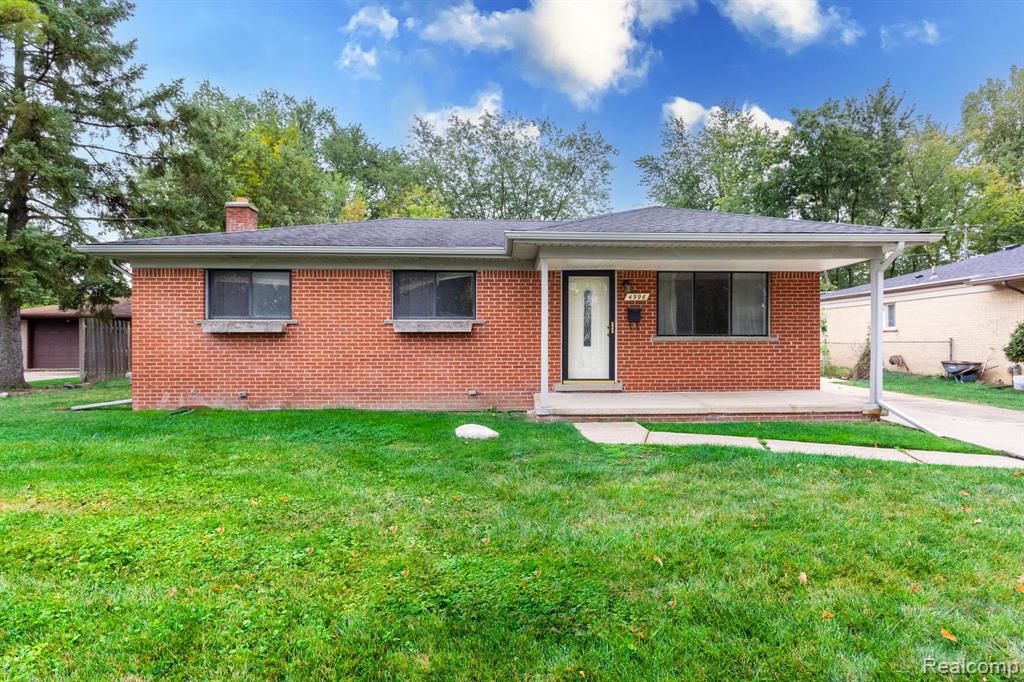 4996 Sanford Drive, Sterling Heights, MI 48310 — front exterior