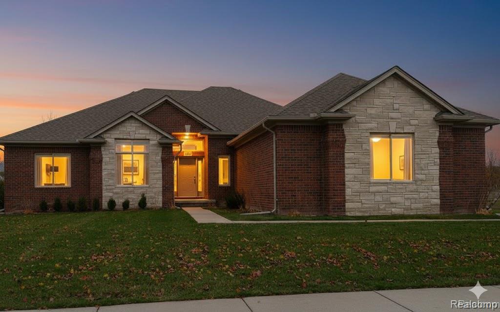 56508 Topaz Drive, Macomb, MI 48042 — front exterior