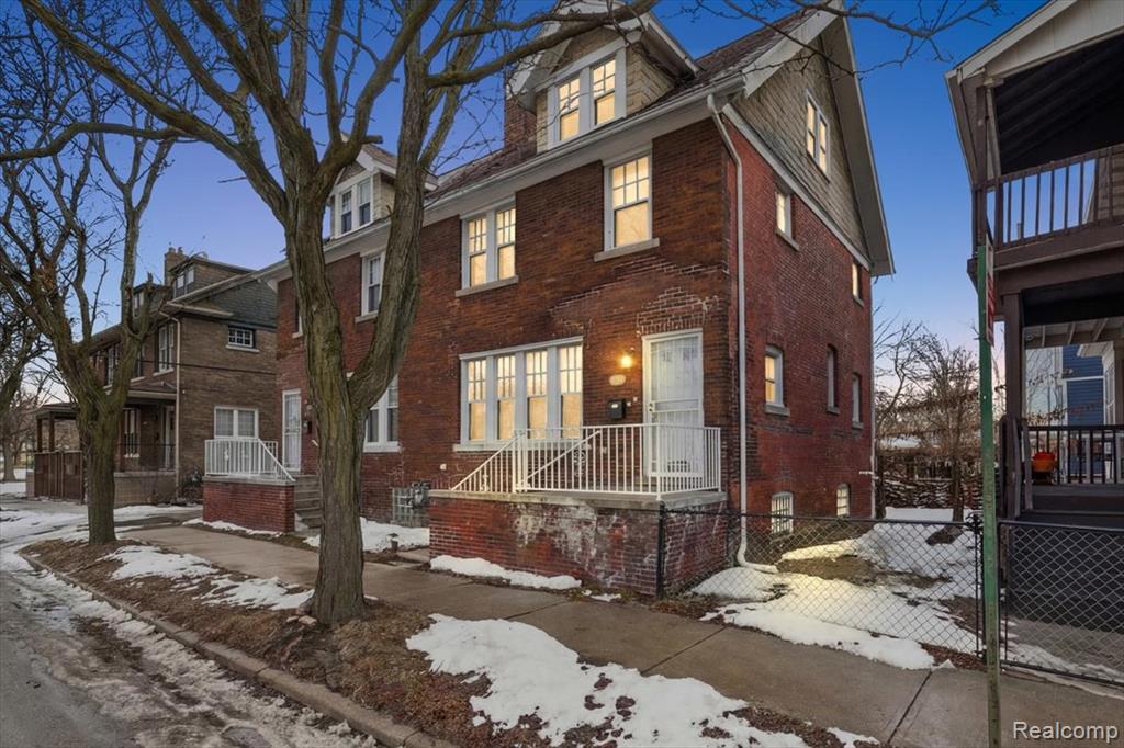 8214 Brush Street, Detroit, MI 48202 — front exterior