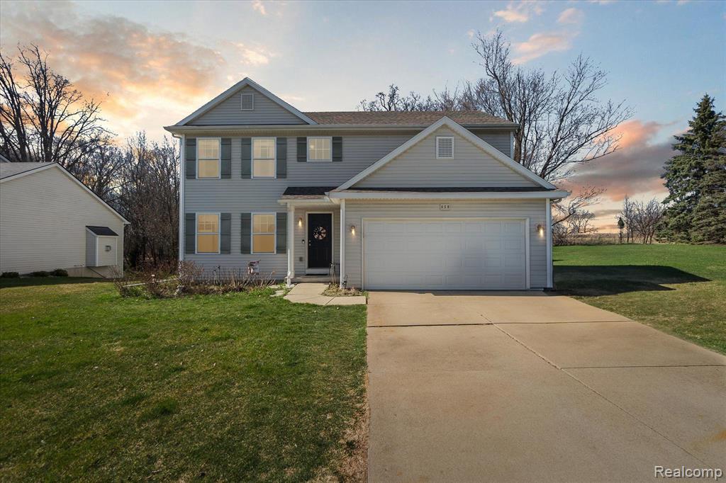 658 GLENLIVET Street, Howell, MI 48843 — front exterior