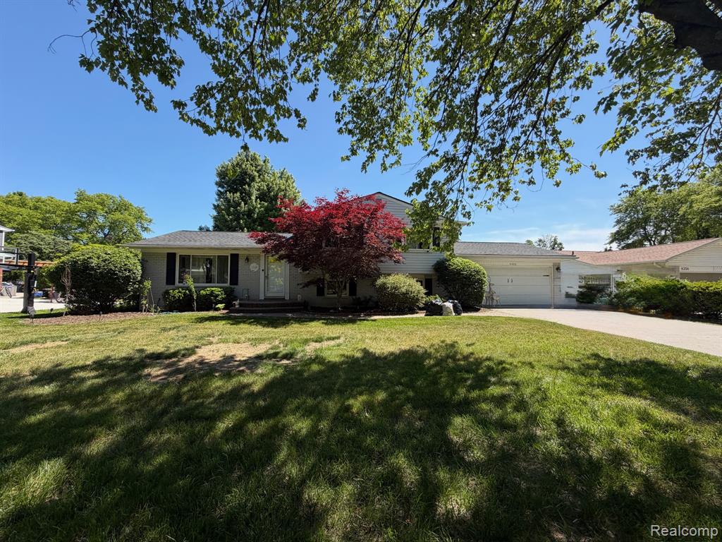 6366 Walker Drive, Troy, MI 48085 — front exterior