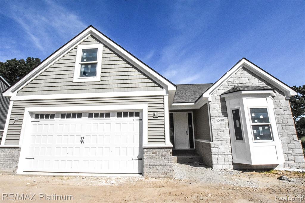 4580 STILLMEADOW Drive, Howell, MI 48843 — front exterior