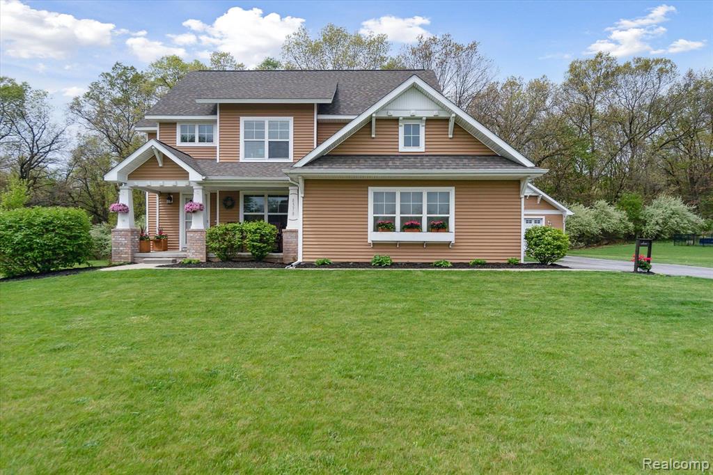 8378 MEADOW CREEK Lane, Pinckney, MI 48169 — front exterior