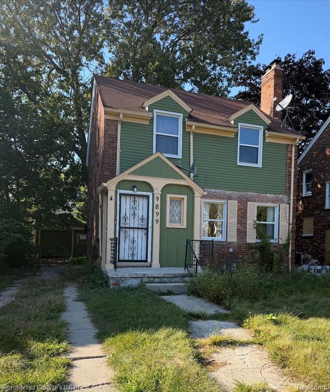 9899 Balfour Road, Detroit, MI 48224 — front exterior