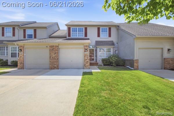 41852 Cantebury Drive, Novi, MI 48377 — front exterior