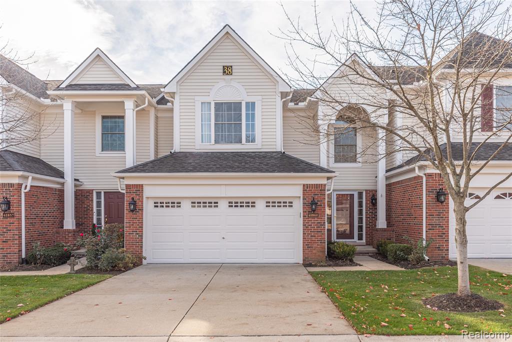 41861 Yeats Drive, Novi, MI — front exterior