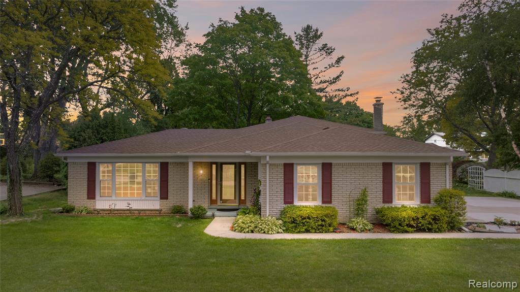 4118 CHERRYWOOD Drive, Troy, MI 48098 — front exterior
