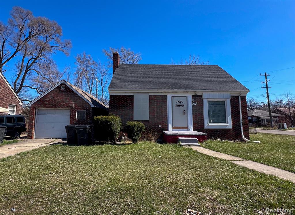 5900 CADIEUX Road, Detroit, MI 48224 — front exterior