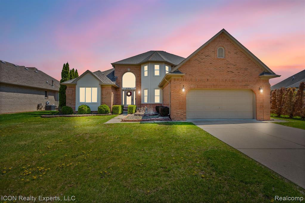 51874 EMIL Drive, Macomb, MI 48042 — front exterior
