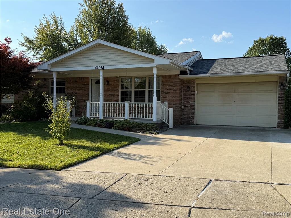 42075 GLORIA Drive, Canton, MI 48187 — front exterior
