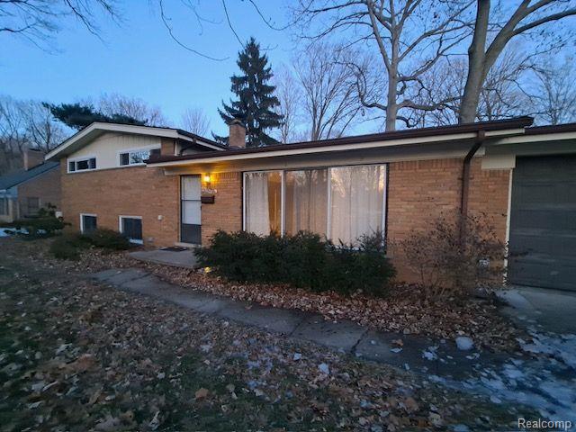 46254 CUSTER Avenue, Utica, MI 48317 — front exterior